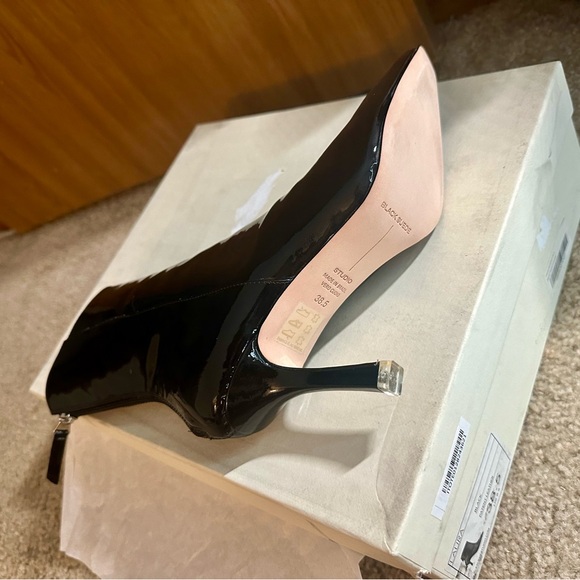 Black Suede Studio | Laura Boot in Black Patent Leather, size 38.5IT/8.5US - Picture 7 of 12